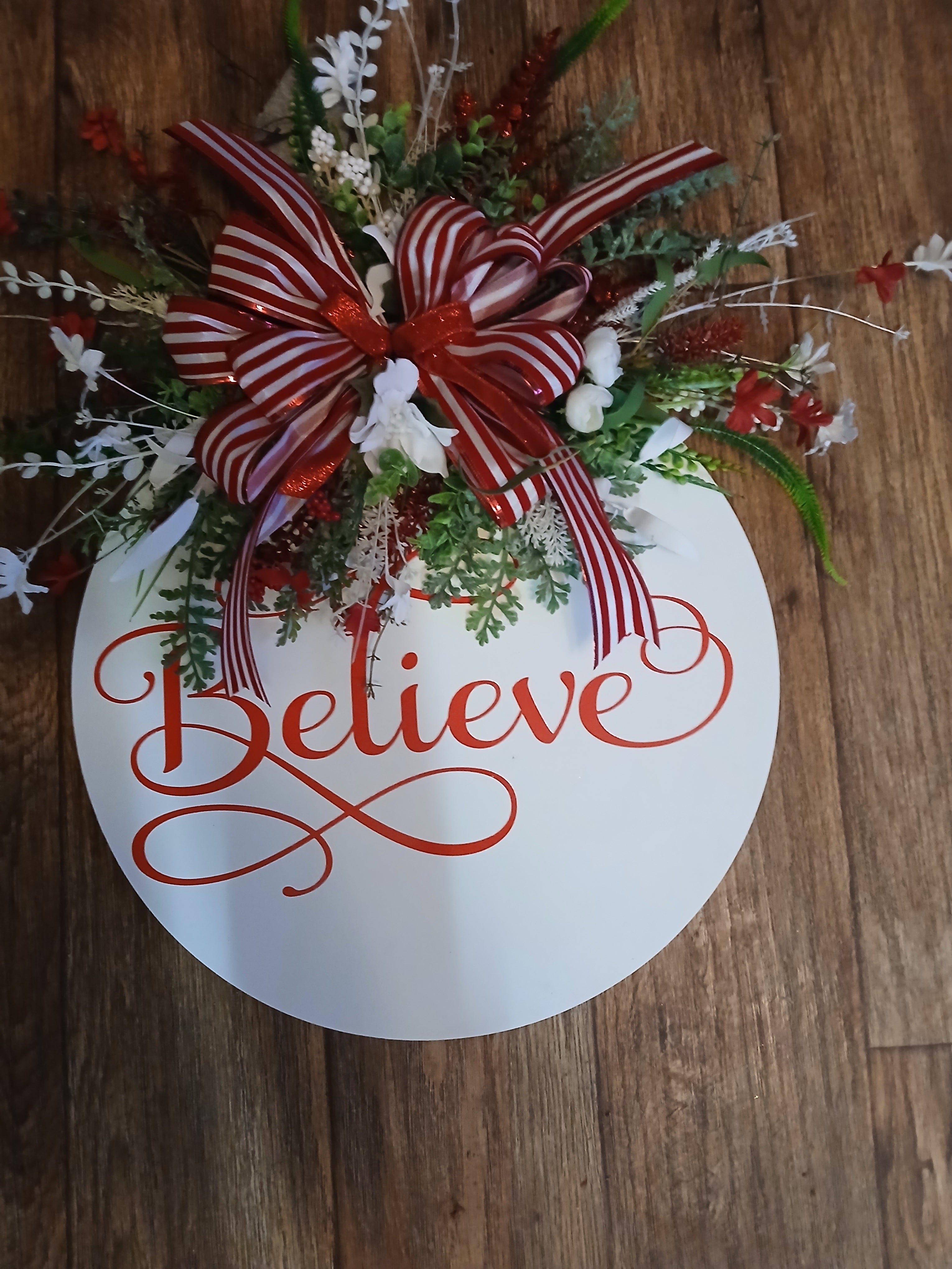 Christmas door hanger