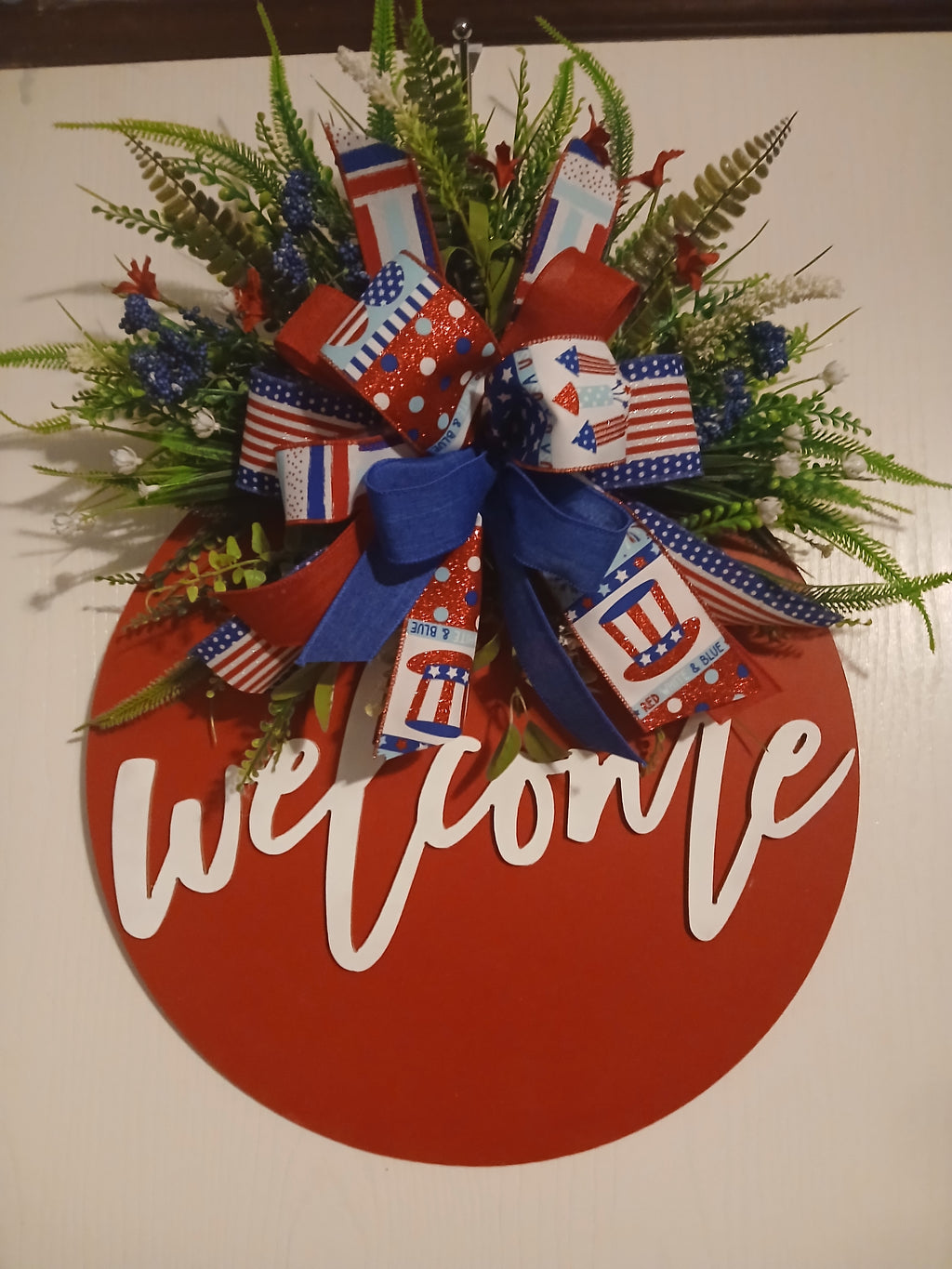 Welcome Fourth of July Door Hanger