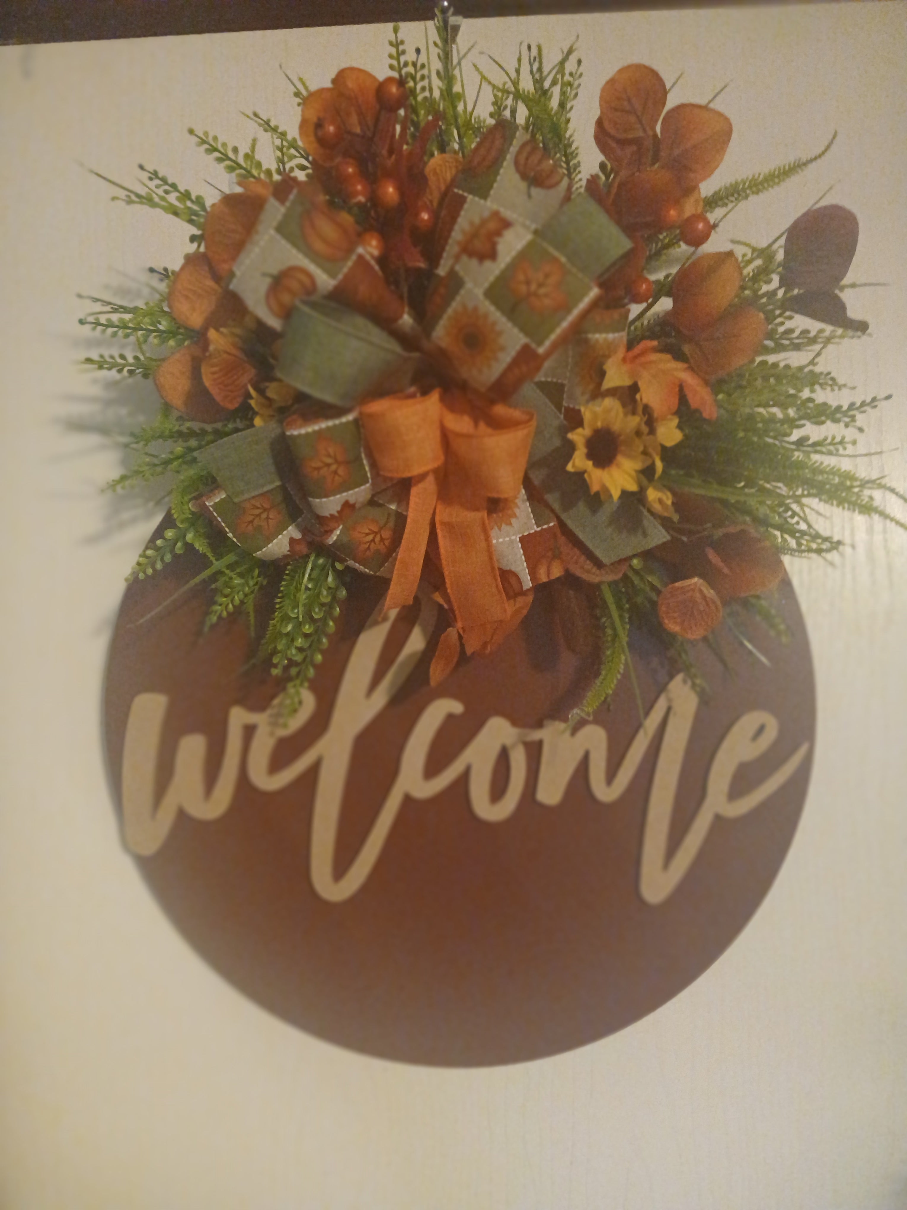 Welcome Fall Door Hanger